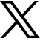 x logo